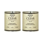 Rust-oleum 253613 Metallic Accents Paint, Quart, Satin Clear (pack Of 2) New. Price: $49.99.