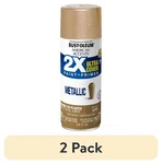 (2 Pack) Rust-oleum American Accents 2X Ultra Cover Metallic Spray PAINT-327909 New. Price: $12.65.