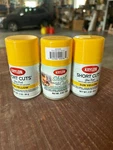New 3-PACK Lot Krylon Short Cuts Aerosol Spray Paint Oz. Gloss Sun Yellow. Price: $17.24.