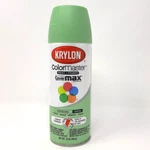 Krylon Colormaxx Spray Paint And Primer For In/outdoor Use,gloss Satin Pistachio New. Price: $29.99.