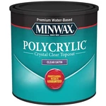 Minwax Polycrylic 233334444 Waterbased Polyurethane, Liquid, Crystal Clear, 0.5 New. Price: $24.55.