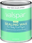 Valspar Chalky Clear Sealing Wax For Furniture Low-gloss Protection New. Price: $48.93.