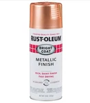 Rustoleum 314417 Stops Bright Coat Metallic Spray Paint, 11 Oz, Copper New. Price: $11.37.