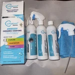 3 Bottles (2 Slightly Used) Lifeproof Home Multi-surface Ceramic Coating Kit. Price: $31.99.
