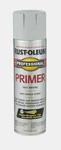 Rust-oleum Professional Primer 15 Oz. Spray Flat Gray Fast-drying 7582-838 New!!. Price: $19.99.