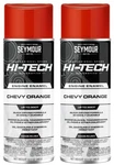 Seymour Hi-tech Engine Enamel Aerosol Spray Paint Chevy Orange 12OZ Usa 2/CANS New. Price: $29.98.