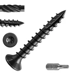 480 Pcs #8* 1" Exterior Black Deck Wood Screws Rust Resistant Epoxy Coated New. Price: $19.97.