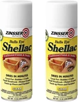 Cans Zinsser Bulls Eye Shellac Traditional Finish & Sealer Clear Spray 12 Oz New. Price: $29.66.