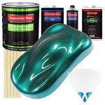 Dark Teal Metallic Gallon Low Voc Urethane Basecoat Clearcoat Car Auto Paint Kit New. Price: $389.99.