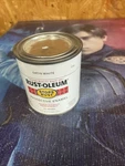 Rust Oleum Stops Protective Enamel Paint Satin White 8 Fl Oz Indoor Outdoor New. Price: $17.00.