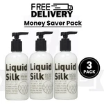 Liquid Silk Personal Water Based Lubricant Large Pump Bottle 250ML - Pack Of 3 New. Price: $43.99.