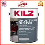 Kilz 1 Part Epoxy Acrylic Concrete And Garage Floor Paint Silver Gray Gal New. Price: $66.08.