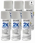 Rust-oleum 334086-6PK Painter's Touch 2X Ultra Cover Spray Paint, 12 Oz, Pack New. Price: $38.90.