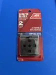 Ace Hardware Scraper Blades, 1-1/2" Thick, Qty 2, Removal Of Paint And Varnish New. Price: $8.40.