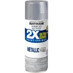 Aluminum,rust-oleum American Accents 2X Ultra Cover Metallic Spray PAINT,11 Oz New. Price: $8.79.