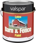 Gallon Red Exterior Barn & Fence Latex Paint 18312110 Gl New. Price: $53.16.