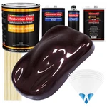 Black Cherry Pearl Gallon Urethane Basecoat Clearcoat Car Auto Paint Fast Kit New. Price: $400.99.