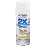 Rust-oleum Painter's Touch 2X Cover Semi-gloss Ivory Bisque Spray 12OZ New. Price: $8.99.