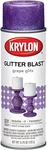 K03813A00 Glitter Blast Spray Paint For Craft Projects, Grape Glitz, 5.7 New. Price: $16.00.