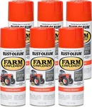 280142-6PK Farm & Implement Spray Paint, 12 Oz, Kubota Orange, (pack Of 6) New. Price: $63.70.