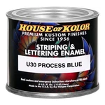 House Of Kolor U30 Process Blue Lettering And Striping Enamel (4 Oz.) New. Price: $52.21.