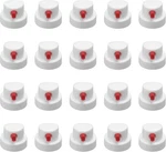 Montana Flatjet Cap Wide Spray Paint Nozzles For Cans,pack Of 20... New. Price: $23.23.