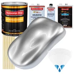 Iridium Silver Metallic Gallon Urethane Basecoat Clearcoat Auto Paint Slow Kit New. Price: $436.99.