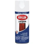 (6)- Krylon 12 Oz. Gloss Fast Dry White Spray Lacquer Model: K07031777 New. Price: $74.99.
