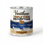 Varathane Triple Thick Polyurethane Clear Semi Gloss - Interior 1 Quart New. Price: $14.98.