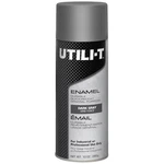 Rust-oleum 387400 General Purpose Enamel Spray Paint, Dark Gray, Flat, Solvent, New. Price: $6.25.