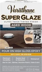 Varathane Aged Wood Epoxy Super Glaze Pour-on High Gloss Quart Kit New!. Price: $23.50.