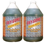 Oxy-gone Rust Remover & Metal Treatment / 2 Gallon Case New. Price: $59.00.
