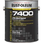 1 Pc Rust-oleum '906402 Interior/exterior Paint, High Gloss, Oil Base, Silv New. Price: $126.36.