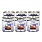 Rust-oleum Marine Spar Varnish, 1 Quart Gloss Clear- 207008, 6 Pack New. Price: $146.64.