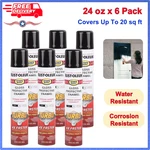 334128-6PK Stops Rust Turbo Spray Paint, 24 Oz, Gloss Black, Pack New. Price: $102.17.