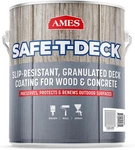 Ames Safe-t-deck Exterior Paint 1 Gallon Greyhound Porch Patio Coating New. Price: $85.83.