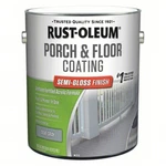 Rust-oleum 320419 Porch And Floor Coating Dove Gray, Semi-gloss, Gallon New. Price: $52.50.