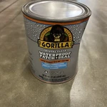 Gorilla Waterproof Patch & Liquid Rubber Sealant, Crystal Clear, 32OZ (pack New. Price: $33.99.
