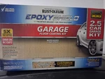 Rust Oleum Epoxy Shield Protect Tan Garage Floor Coating Kit High Gloss 2.5 Car Open. Price: $125.00.