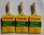 (3) New 4" Purdy Nylox Swan Paint Brush. Price: $79.99.