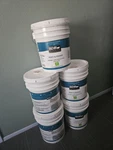 Behr Premium Plus Interior Satin Paint & Primer Linen White Gal Base 7050 New. Price: $450.00.
