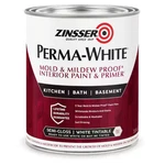 Zinsser Interior Paint, Semi-gloss, Water Base, White, 1 Qt 2754 New. Price: $24.51.
