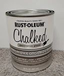 New-rust-oleum 315883 Chalked Decorative Glaze, 30OZ, Semi-transparent Smoked. Open. Price: $24.99.