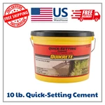 Quikrete Quick Setting Cement 10 Lb Concrete Repair Mix Fast New. Price: $15.63.