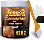 1 Rust Converter & Metal Primer, 42 Oz Black Inhibitor Paint For New. Price: $21.99.