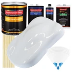 Winter White Gallon Urethane Basecoat Clearcoat Car Auto Paint Kit New. Price: $318.99.