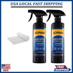 Sopami Ceramic Paint Sealant, Car Coating Spray 16.91 Fl Oz (pack Of 2) New. Price: $36.97.