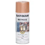 Rust-oleum 7273830 Spray Paint, Copper, Metallic, Solvent, 11 Oz New. Price: $11.35.