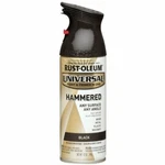 Rust-oleum 245217 Universal All Surface Spray Paint, 12 Oz, Hammered Black New. Price: $17.99.
