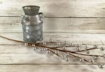Darice Floral Supply - Metallic Silver Berry Spray Pick 12PC Set New. Price: $19.99.